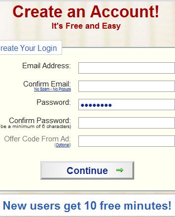 Enter your details to create an account